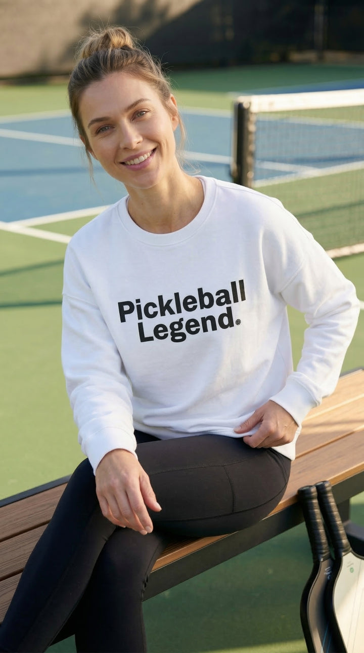 Pickleball Legend Drop Shoulder Sweatshirt RSRVD Pickleball