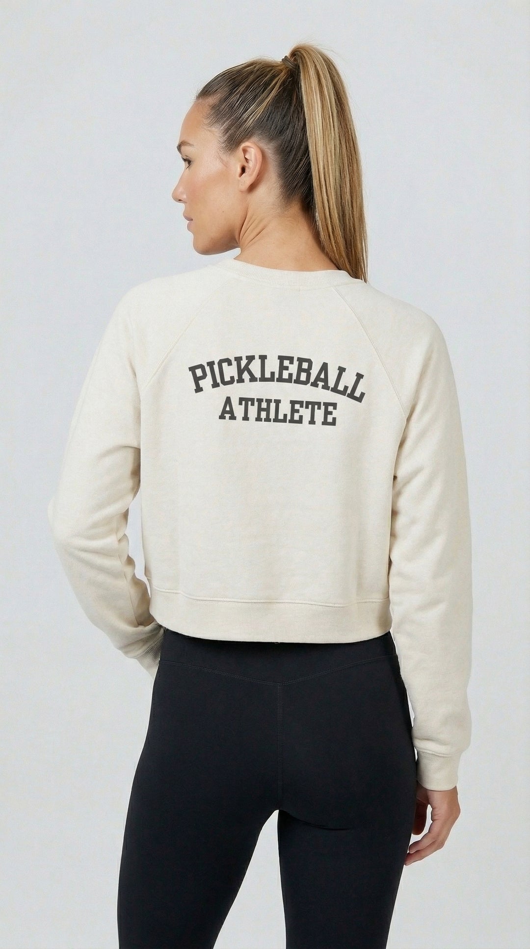 Pickleball Athlete Luxe Cropped Pullover RSRVD Pickleball