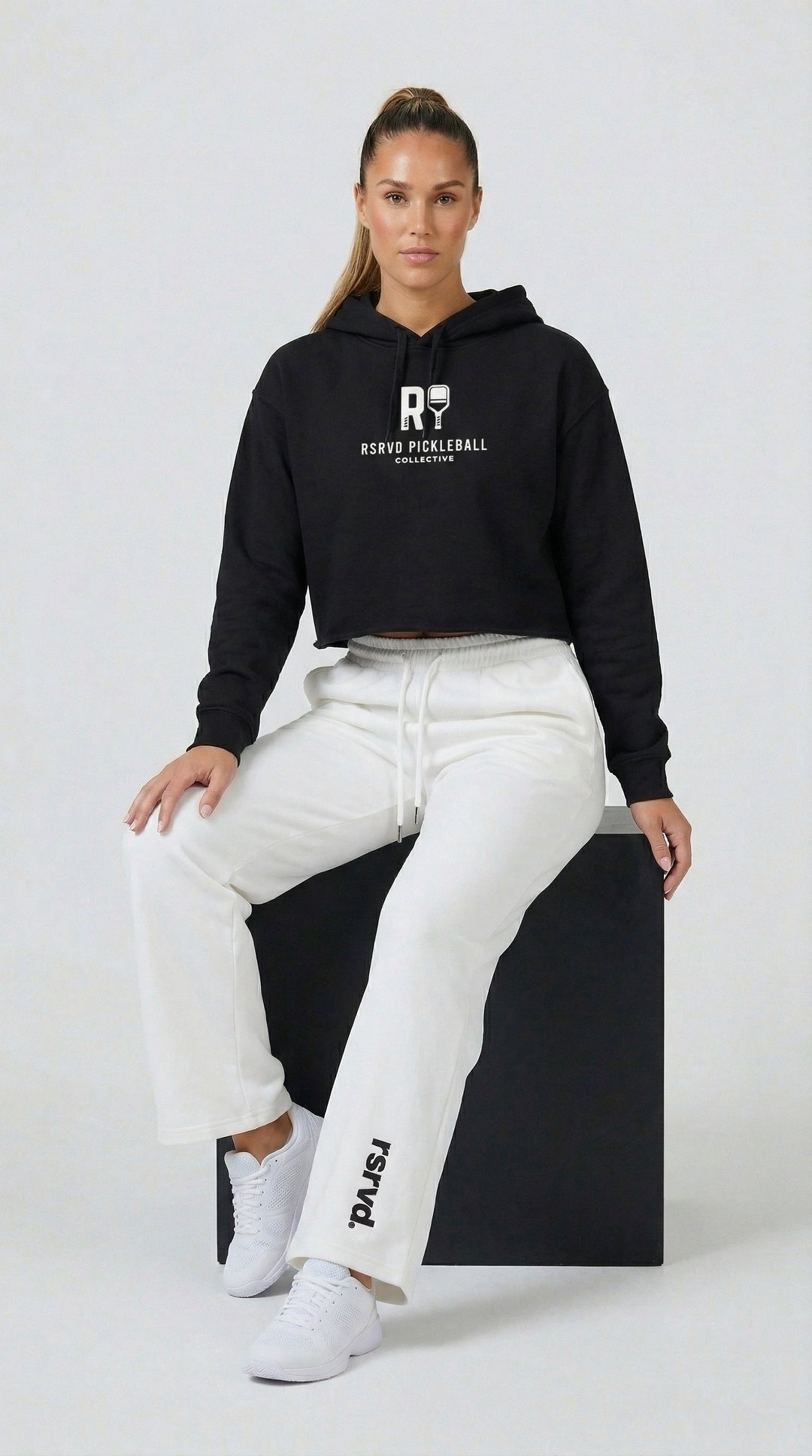 RSRVD Collective Cropped Hoodie RSRVD Pickleball