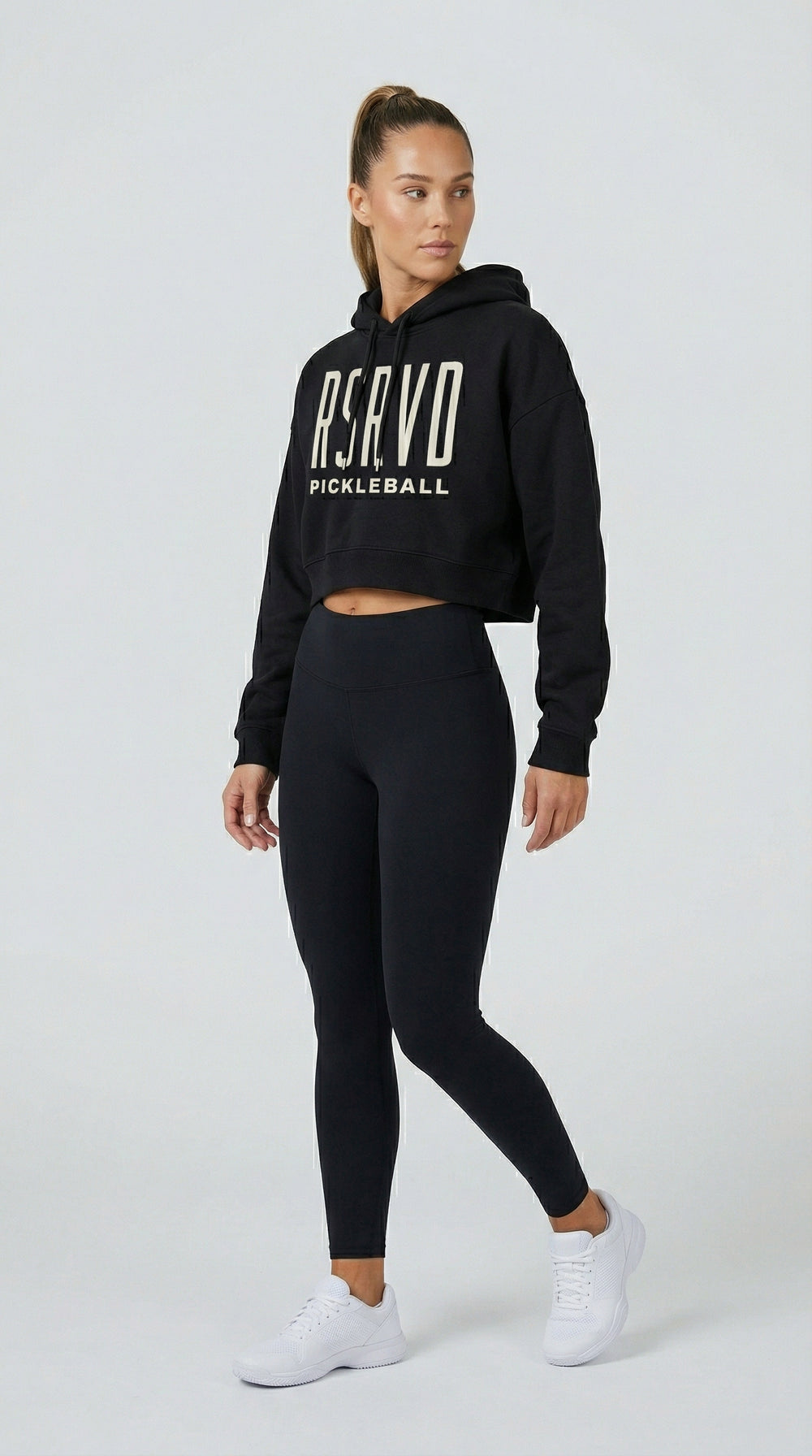 RSRVD Boxy Cropped Hoodie RSRVD Pickleball