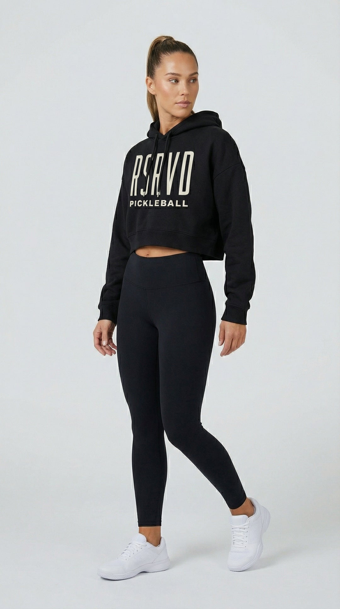 RSRVD Boxy Cropped Hoodie RSRVD Pickleball