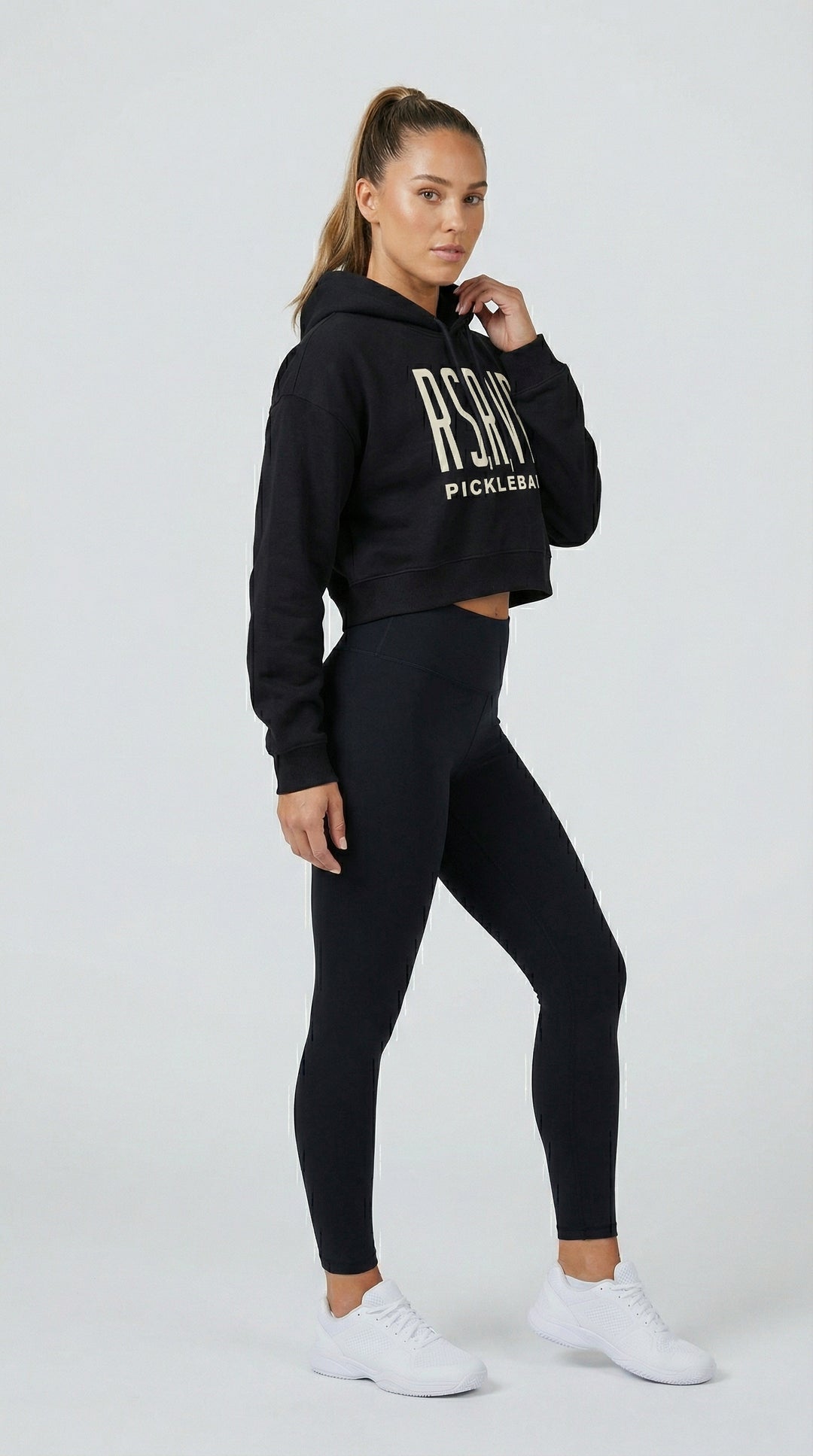 RSRVD Boxy Cropped Hoodie RSRVD Pickleball