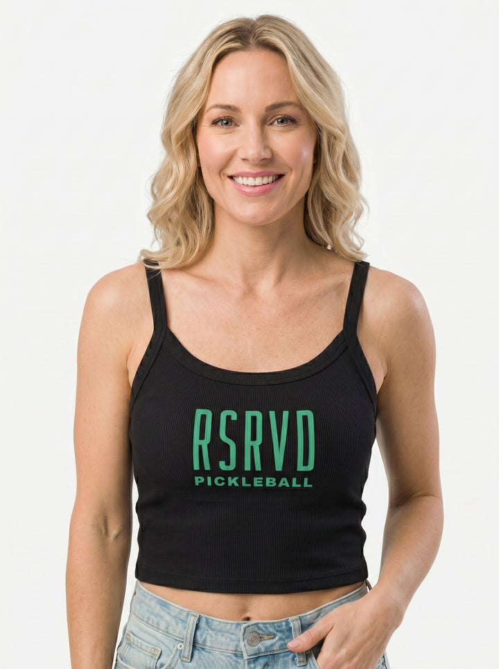 Women’s micro-rib tank top RSRVD Pickleball
