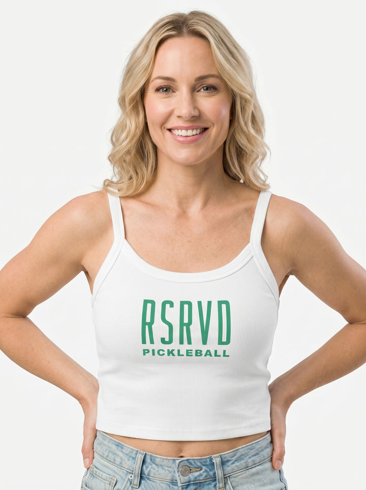 Women’s micro-rib tank top RSRVD Pickleball