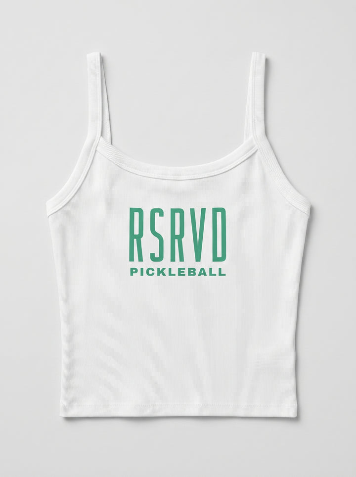 Women’s micro-rib tank top RSRVD Pickleball