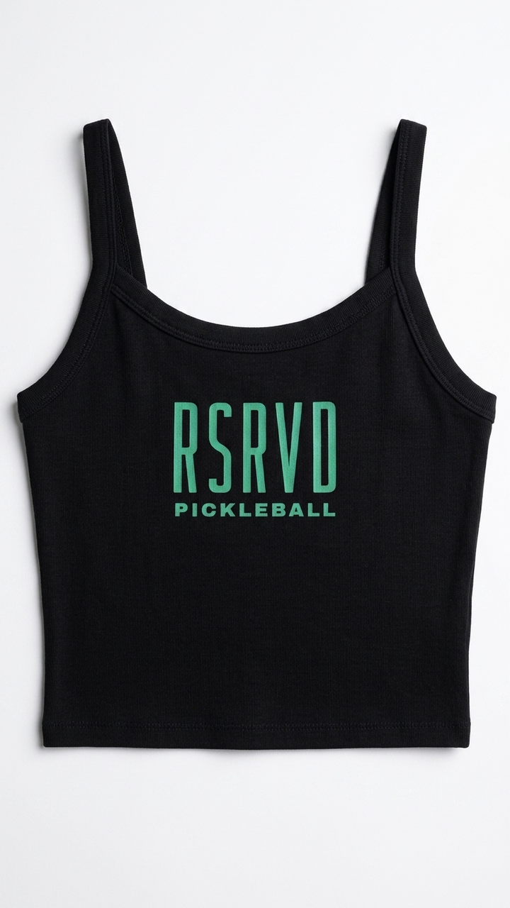 Women’s micro-rib tank top RSRVD Pickleball