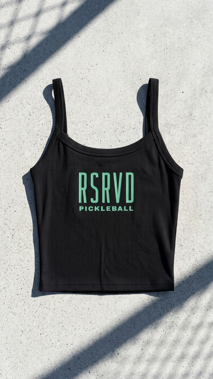 Women’s micro-rib tank top RSRVD Pickleball