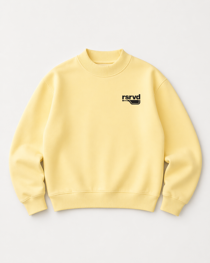 RSRVD Mock-Neck Fleece - Lowercase Paddle Logo RSRVD Pickleball