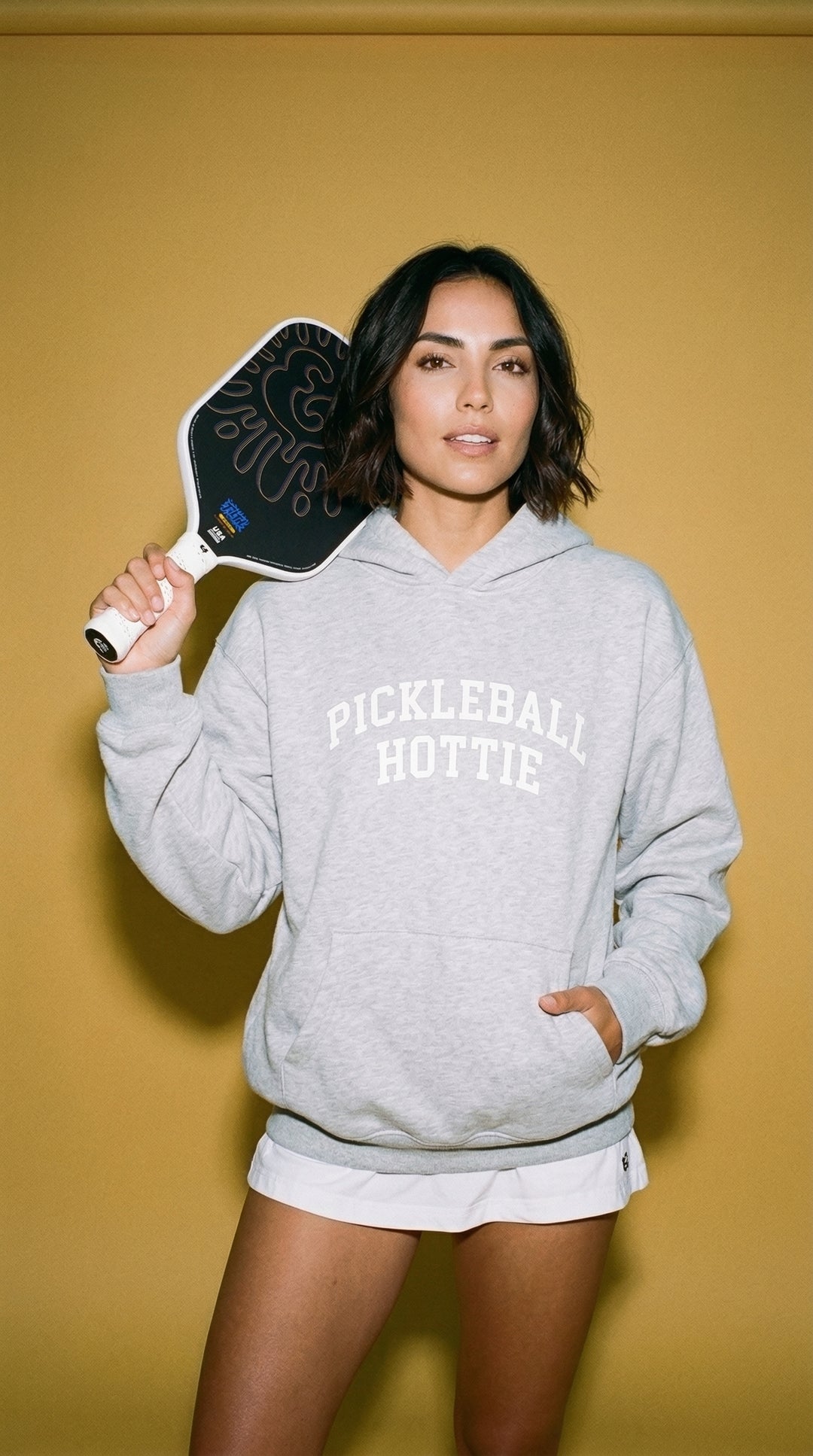 Pickleball Hottie Oversized Collegiate Hoodie ODMPOD