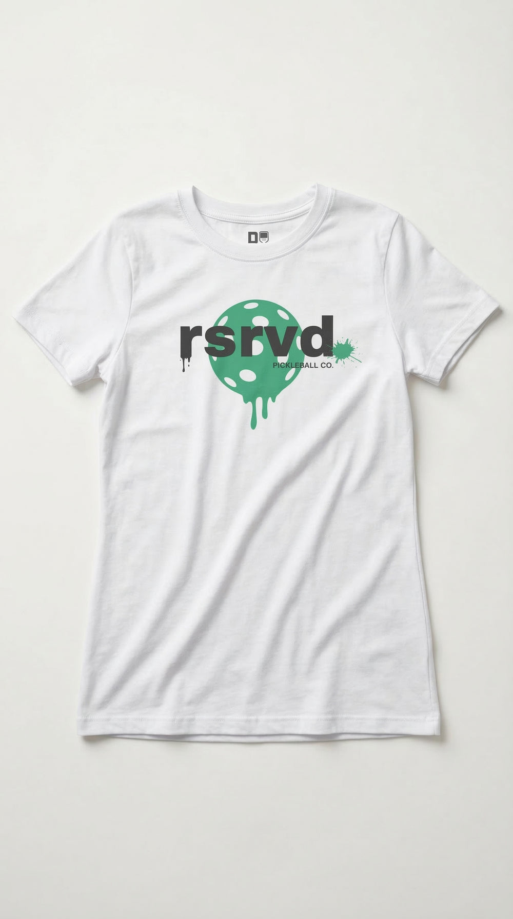 RSRVD Drip Pickleball Tee – Women’s Fit Printify