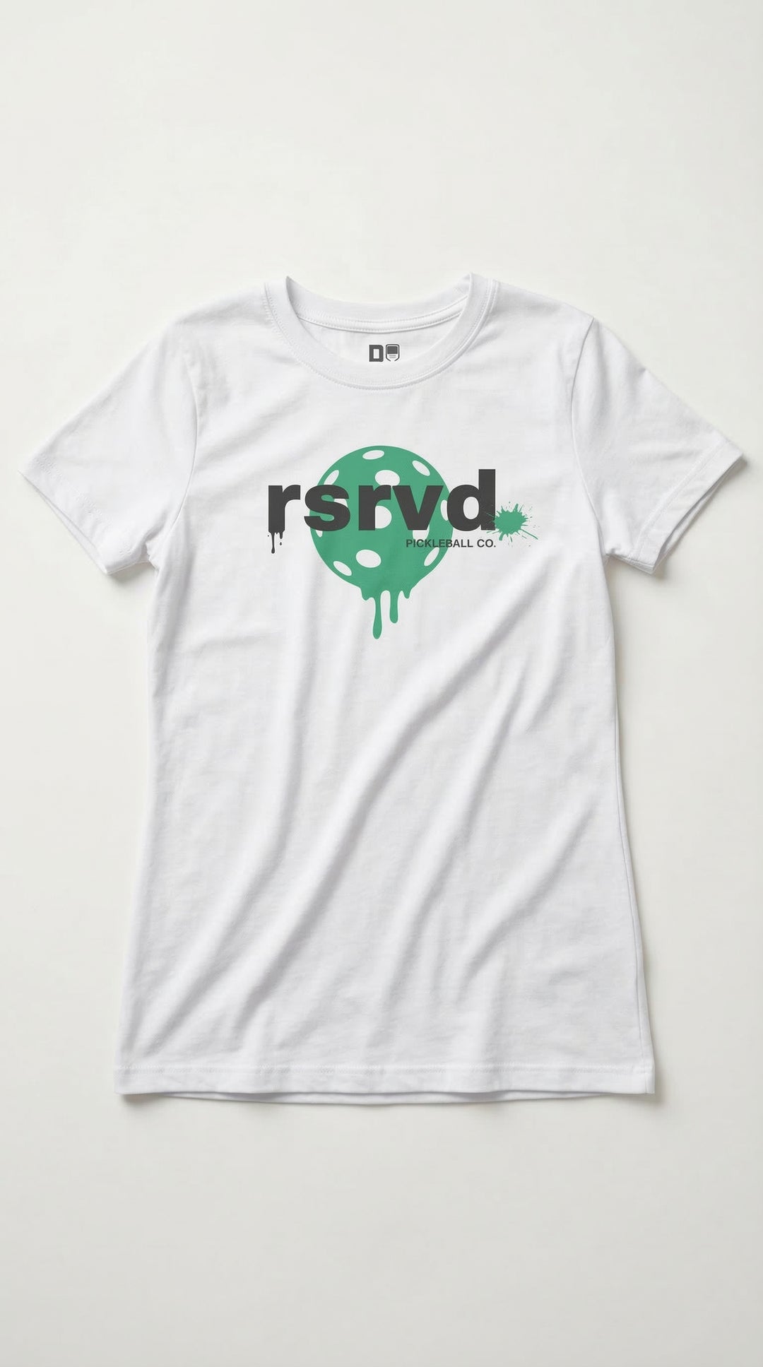 RSRVD Drip Pickleball Tee – Women’s Fit Printify