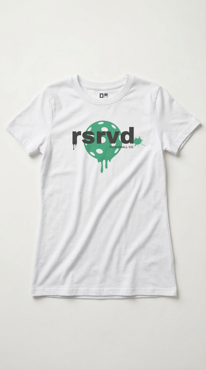 RSRVD Drip Pickleball Tee – Women’s Fit Printify