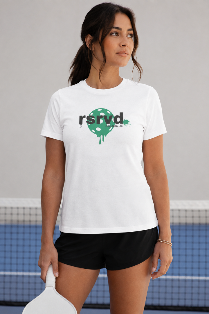 RSRVD Drip Pickleball Tee – Women’s Fit