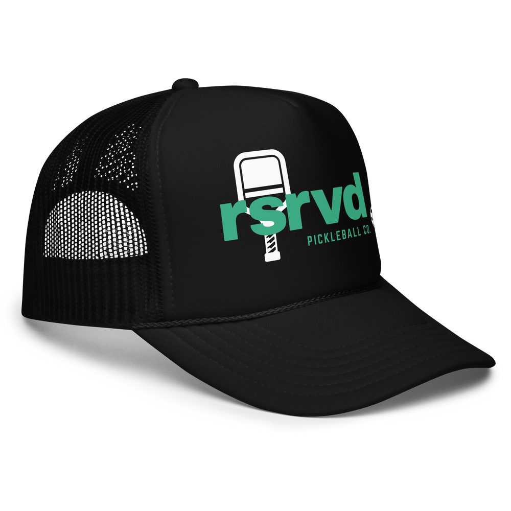 RSRVD Foam Trucker Hat – Paddle + Ball Logo RSRVD Pickleball
