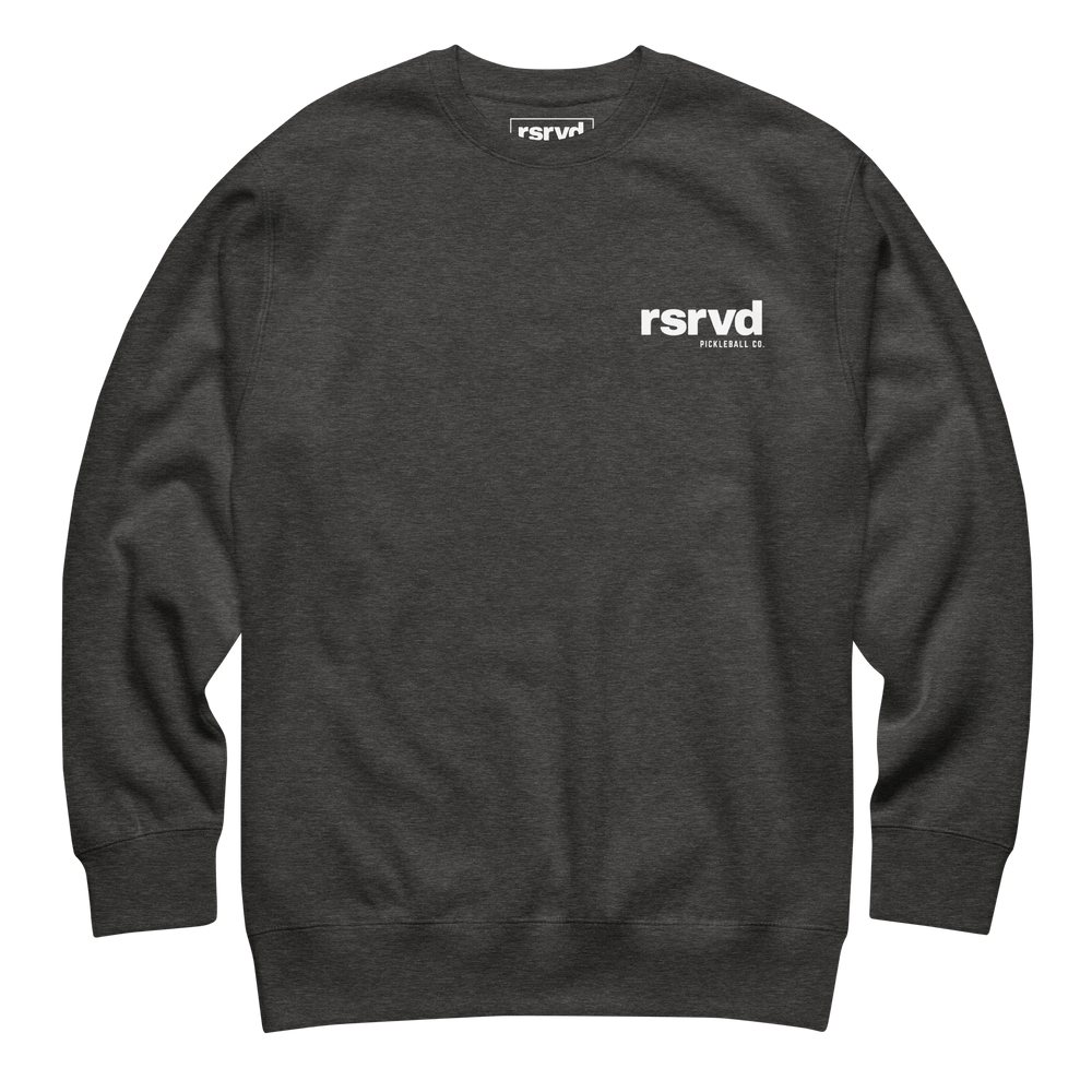 RSRVD Daily Wear Fleece Sweatshirt - Black RSRVD Pickleball